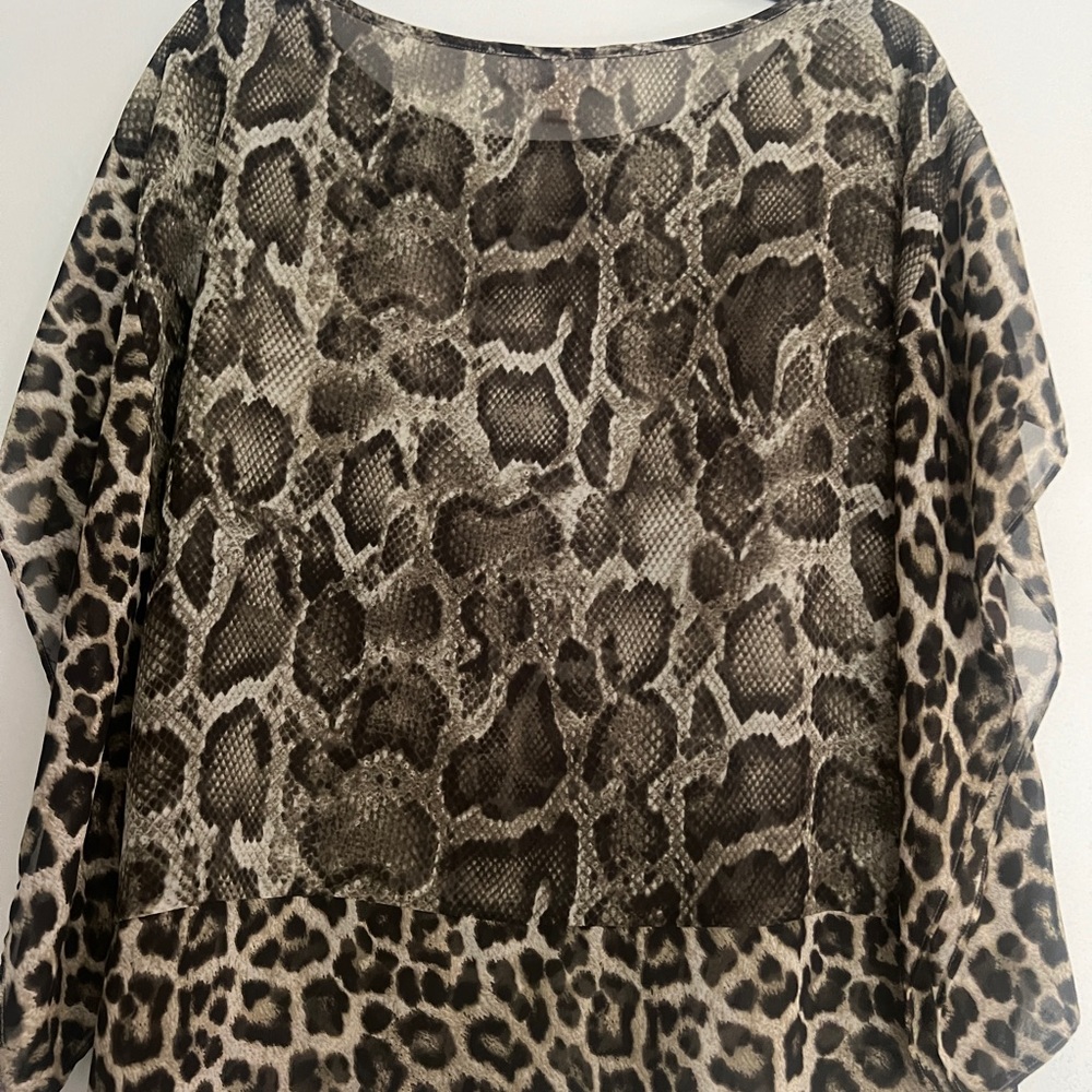 Ladies, sheer top
